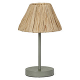 OSRAM-LEDVANCE LED-Wohnraumleuchte 50W Decor Raffia Table E27 Green br