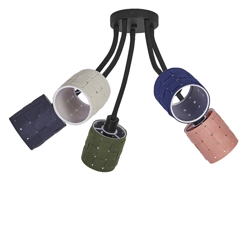 OSRAM-LEDVANCE LED-Anbauleuchte 1-50W Decor Felt Weaving Cans Ceiling 5XE mehr