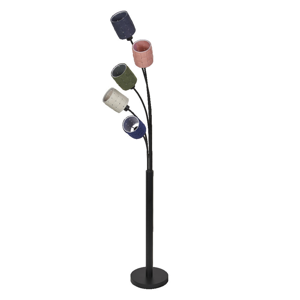 LEDVANCE LED-Stehleuchte 50W direkt sw Decor Felt Weaving Cans Floor 5XE14