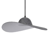 LEDVANCE LED-Pendelleuchte 1LED gr E27 Decor Felt Hat Pendant 1XE27 Dark G sym