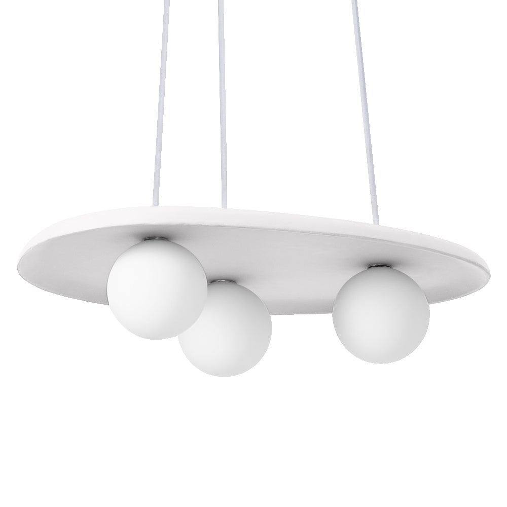 LEDVANCE LED-Pendelleuchte 3LEDs G9 sym Decor Plaster Nest Pendant 3XG9 Whi IP20