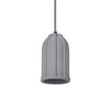 LEDVANCE LED-Pendelleuchte 1LED gr E27 Decor Concrete Sim Pendant E27 Dark sym