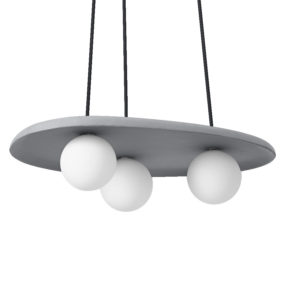 LEDVANCE LED-Pendelleuchte 3LEDs gr G9 Decor Concrete Nest Pendant 3XG9 Gr sym