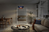 LEDVANCE LED-Pendelleuchte 1LED bl E27 Decor Layers Pendant E27 Blue sym IP20