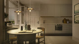 LEDVANCE LED-Pendelleuchte 1LED bg E27 Decor Plissee Pendant E27 Beige sym