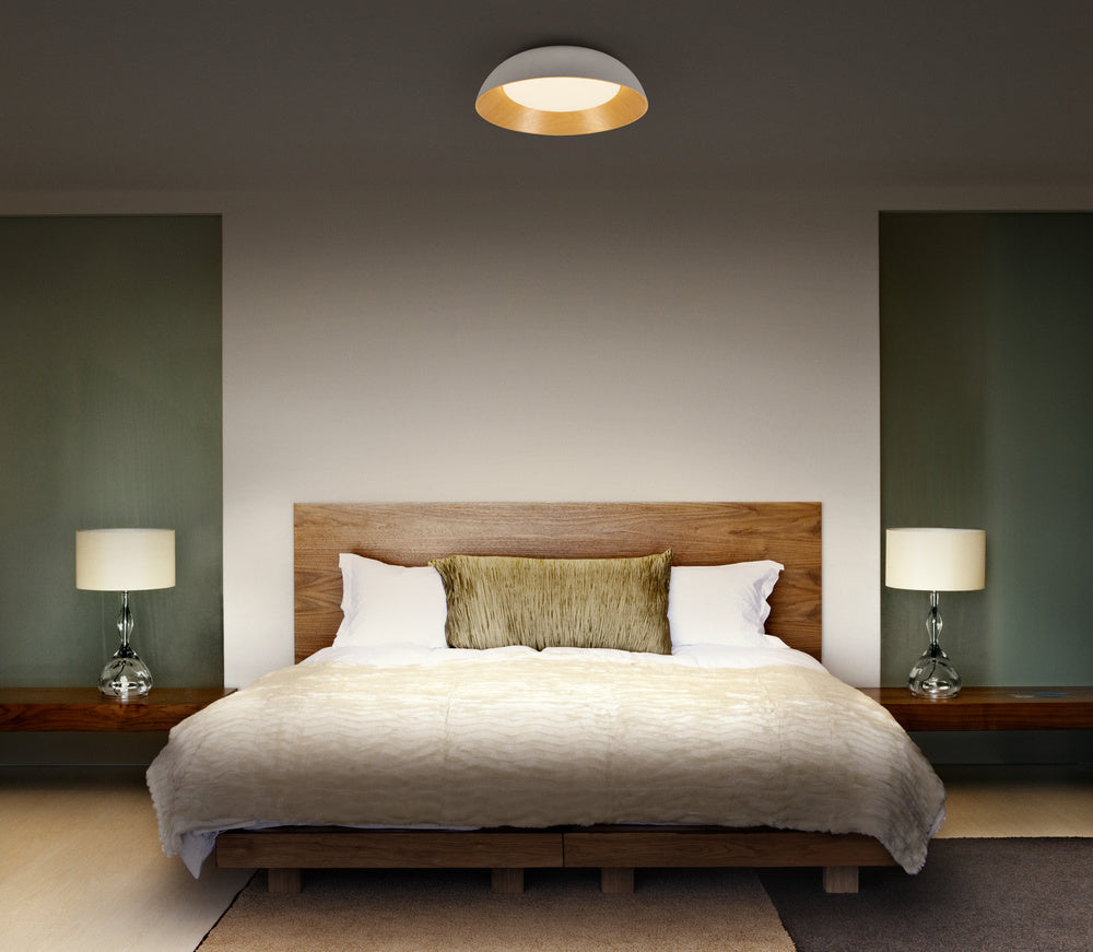 LEDVANCE LED-Anbauleuchte 36W 3000K ws Orbis Alva 505MM 36W 830 Click DIM 1600l