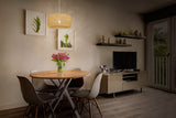 LEDVANCE LED-Pendelleuchte 1LED bg E27 Decor Paper Bale Pendant 1XE27 Beig sym