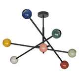 LEDVANCE LED-Pendelleuchte 6LEDs mehrf Decor Bubble Pendant 6XE27 Multicol E27