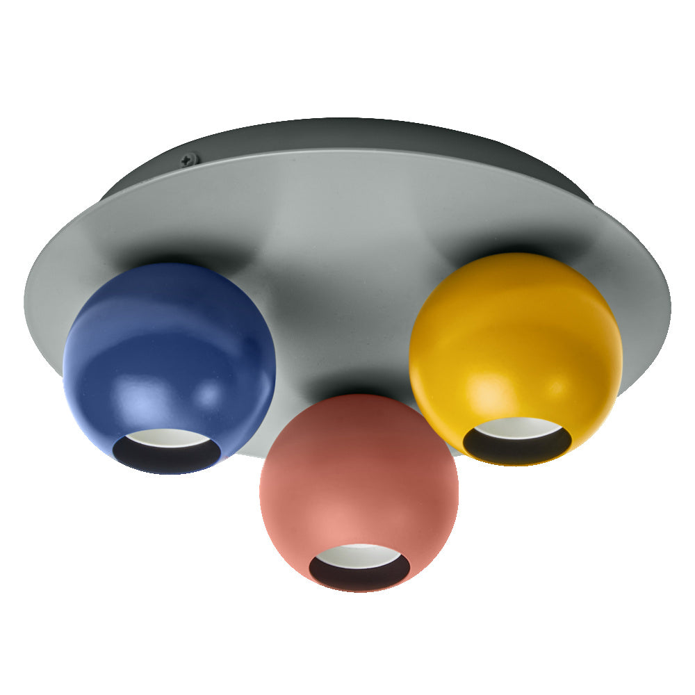 LEDVANCE LED-Anbauleuchte 10W mehrf Decor Bubble Ceiling 3XE27 Multicol