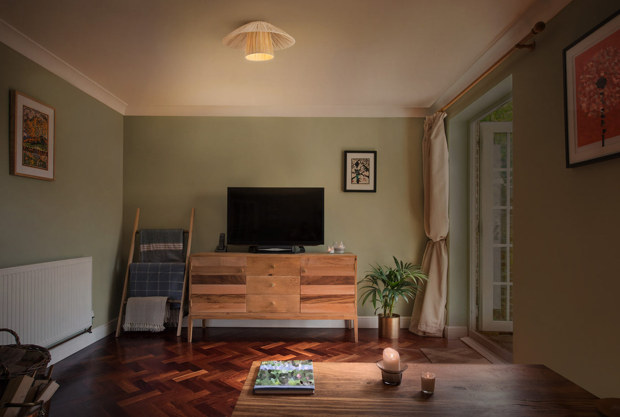 LEDVANCE LED-Anbauleuchte 60W br Decor Bamboo Paper Hut Ceiling 400