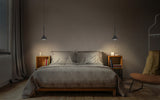 LEDVANCE LED-Pendelleuchte 1LED 3000K sw Decor Fuji 1XPendant 5W 930 Black 180lm