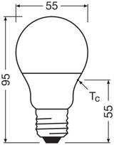 LEDVANCE LED-Lampe E27 A40 4,9W 2700K ws LED Classic A 40 Recycled Plastic 4 470l