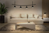LEDVANCE LED-Pendelleuchte 4LEDs 3000K Decor Fuji 4XPendant Linear 16W 930 620l