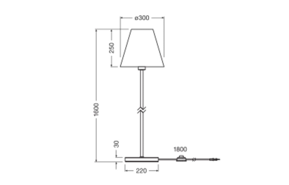 OSRAM-LEDVANCE LED-Stehleuchte 50W br Decor Raffia Floor E27 Green direkt