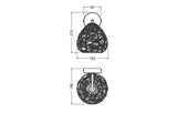LEDVANCE LED-Wandanbauleuchte 60W bg Decor Paper Drop Wall 1XE27 Beige