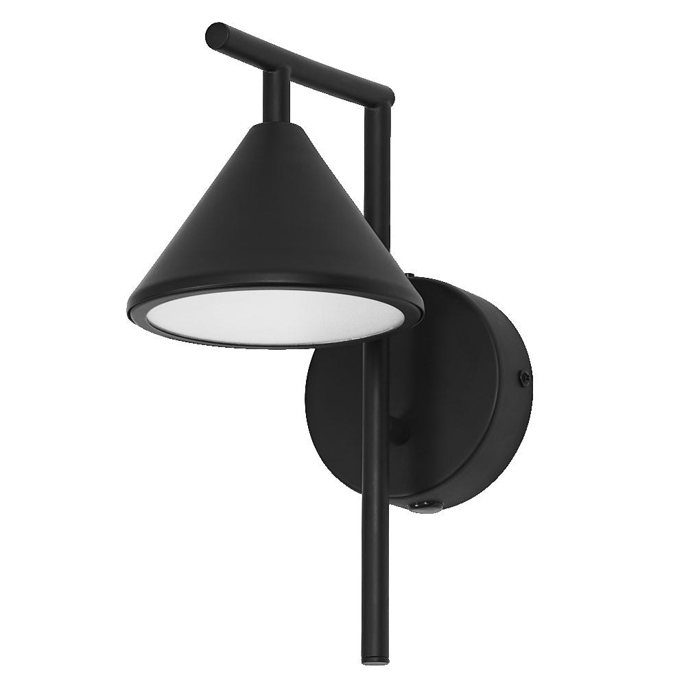 LEDVANCE LED-Wandanbauleuchte 5W 3000K Decor Fuji Wall 5W 930 Black 180lm sw