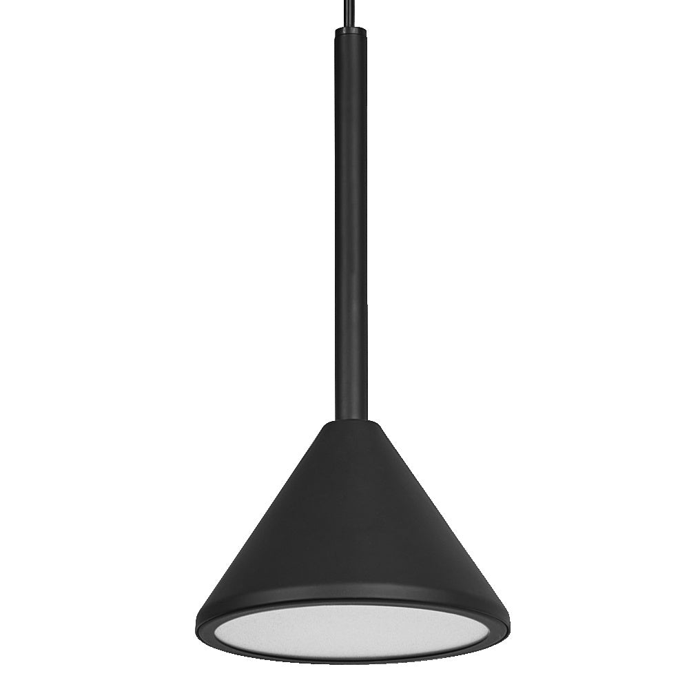 LEDVANCE LED-Pendelleuchte 1LED 3000K sw Decor Fuji 1XPendant 5W 930 Black 180lm