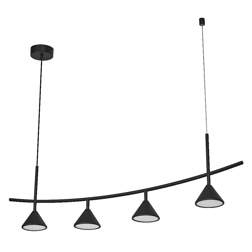 LEDVANCE LED-Pendelleuchte 4LEDs 3000K Decor Fuji 4XPendant Linear 16W 930 620l