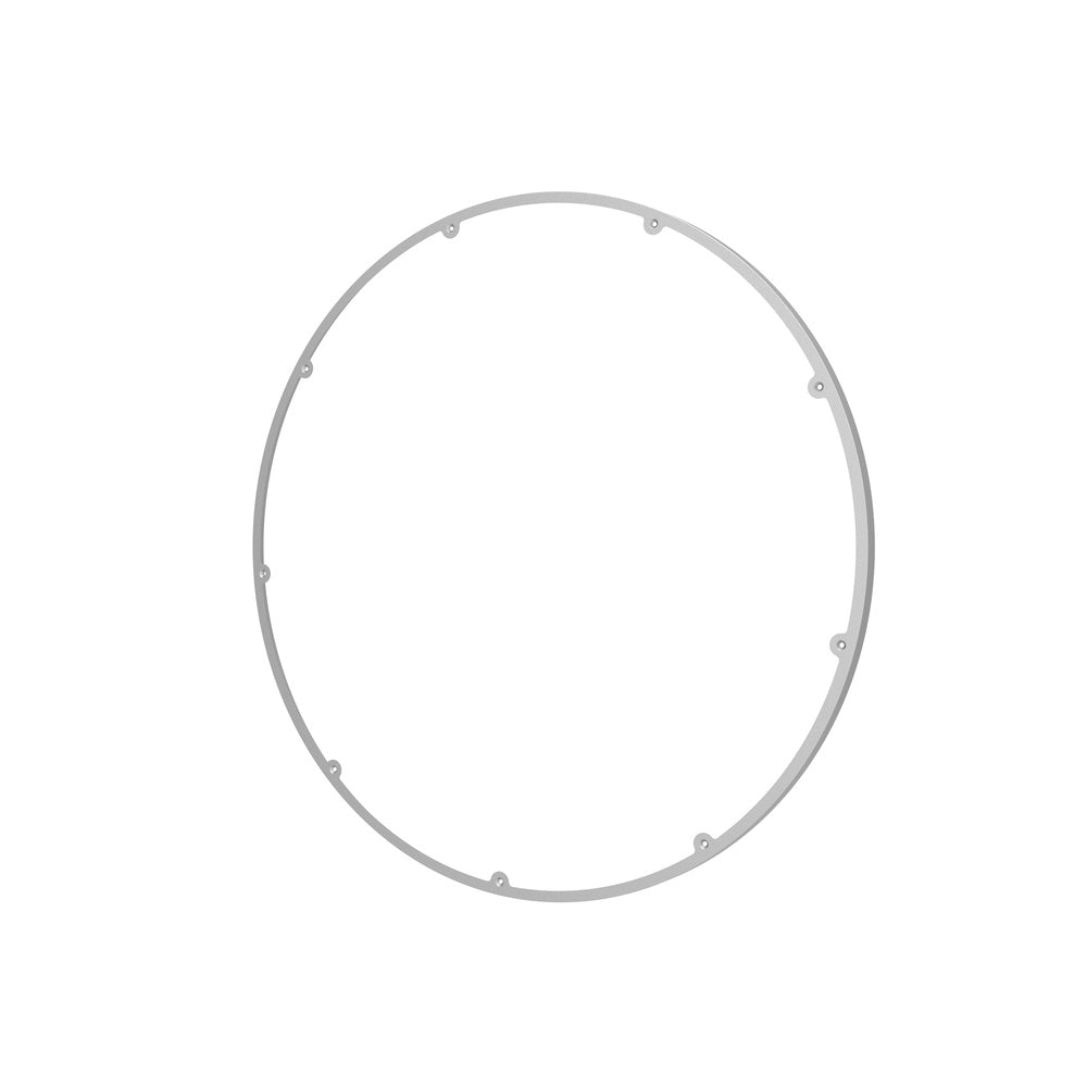 LEDVANCE Dekorelement si Alu 500mm SF FLAT 500 ROUND FRAME SI H13mm