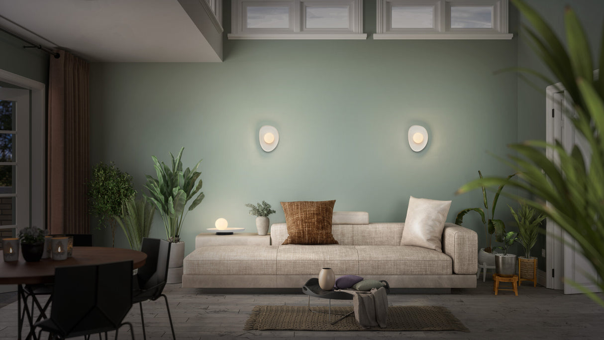 LEDVANCE LED-Wandanbauleuchte 10W ws Decor Plaster Nest Wall 1XG9 White