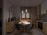 LEDVANCE LED-Pendelleuchte 1LED E27 sym Decor Plaster Cone Pendant E27 Whit IP20