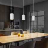LEDVANCE LED-Pendelleuchte 1LED E27 sym Decor Plaster Tube Pendant E27 Whit IP20