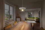 LEDVANCE LED-Pendelleuchte 1LED E27 sym Decor Plaster Pure Pendant 280 E27 IP20