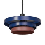 LEDVANCE LED-Pendelleuchte 1LED bl E27 Decor Layers Pendant E27 Blue sym IP20