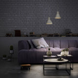 LEDVANCE LED-Pendelleuchte 1LED gr E27 Decor Concrete Bim Pendant E27 Dark sym
