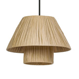LEDVANCE LED-Pendelleuchte 1LED br E27 Decor Bamboo Paper Hut Pendant 280 sym