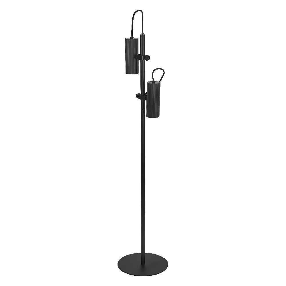 LEDVANCE LED-Stehleuchte 10W direkt sw Decor Drums Floor 2XGU10 Black