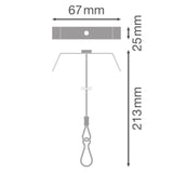 LEDVANCE Seilabhängung ws ST TRUSYS UNIV SAFETY ROPE