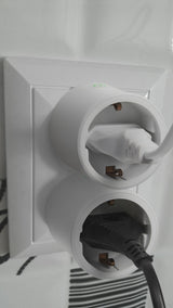 LEDVANCE Steckdose 1f ws mt IP20 SMART+ WIFI MATTER PLUG EU White