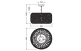 LEDVANCE LED-Pendelleuchte 1LED bg E27 Decor Paper Bale Pendant 1XE27 Beig sym