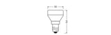 OSRAM LED-Reflektorlampe E14 3,5W 4000K LED STAR FLAT 26 3 Step DIM 3.5W 84 ws