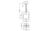 LEDVANCE LED-Pendelleuchte 1LED rs E27 Decor Mold Pendant 190MM 1XE27 Pink sym