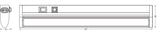 LEDVANCE LED-Lichtleiste 6W 3000-6500K Linear Turn Connect 35cm CCT DIM Wh 380l