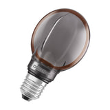 OSRAM LED-Kugellampe FM E27 4W 1800K sw 1906 Globe 80 Filament O Lamp DIM 4 110l