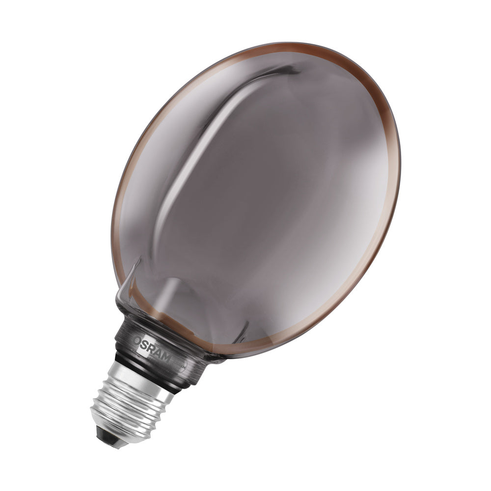 OSRAM LED-Kugellampe FM E27 4W 1800K sw 1906 Globe 130 Fil O Lamp DIM 4W 81 110l