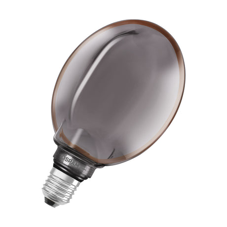 OSRAM LED-Kugellampe FM E27 4W 1800K sw 1906 Globe 130 Fil O Lamp DIM 4W 81 110l