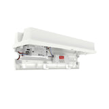 LEDVANCE LED-Wannenleuchte 9W 3000K ws BLKH COMP RC SEN V 8W CPS IP65 WT 840lm