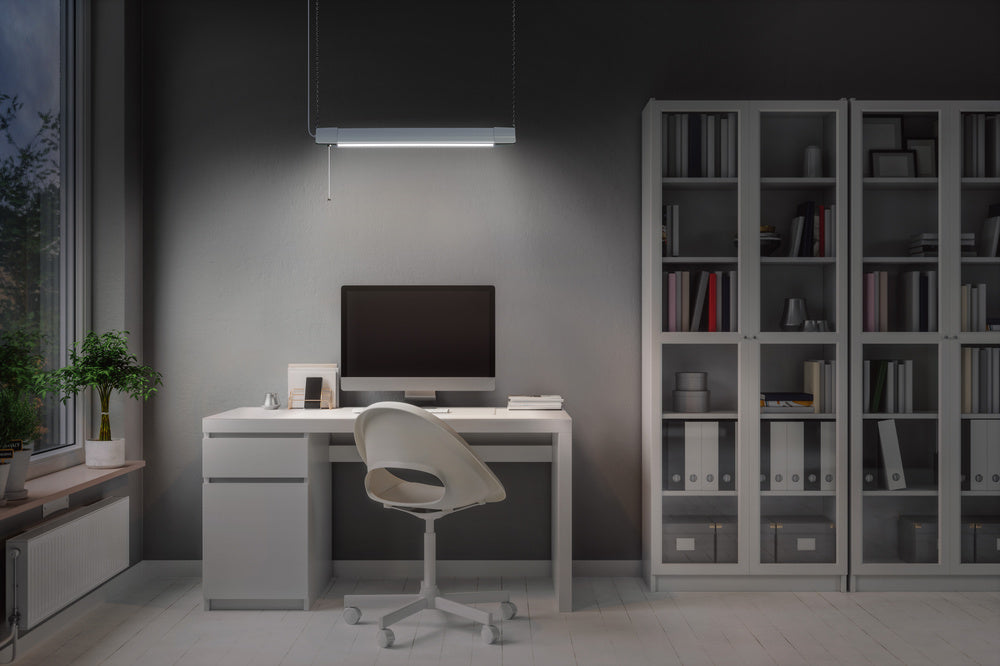 LEDVANCE LED-Deckenanbauleuchte 24W ws OFFICE LINE CURVE SUSPENDED 0.6M 24 4000