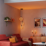 OSRAM LED-Kugellampe FM E27 4W 1800K sw 1906 Globe 130 Fil O Lamp DIM 4W 81 110l