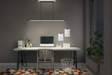 LEDVANCE LED-Pendelleuchte 1LED 4000K sw Office Line Panel Ellipse 57W 940 B 2700