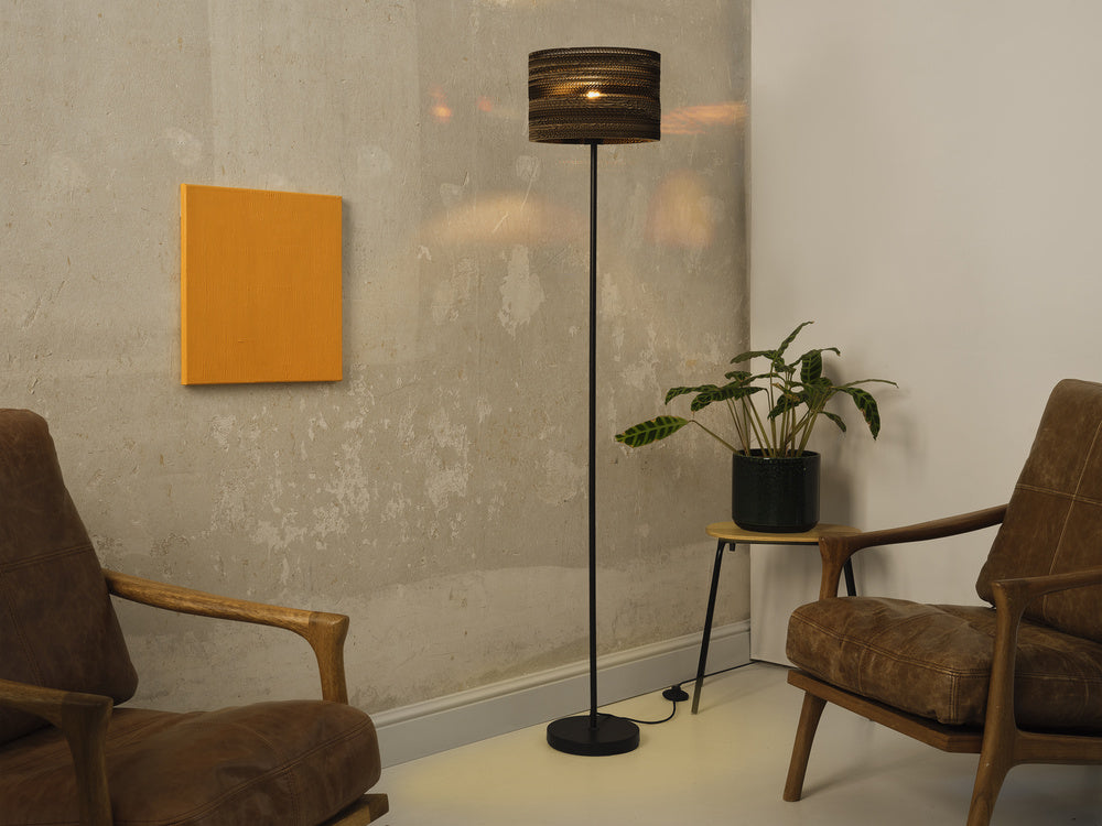 OSRAM-LEDVANCE LED-Stehleuchte 50W br Decor Cardboard Cylinder Floor E27 direk
