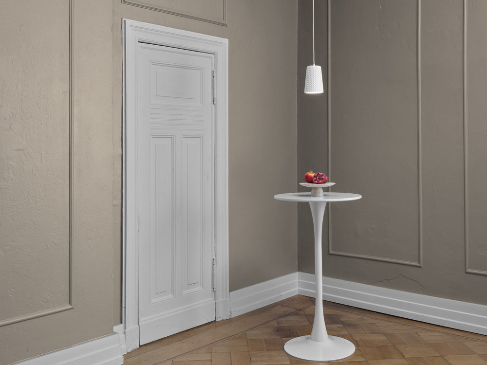 LEDVANCE LED-Pendelleuchte 1LED E27 sym Decor Plaster Cone Pendant E27 Whit IP20