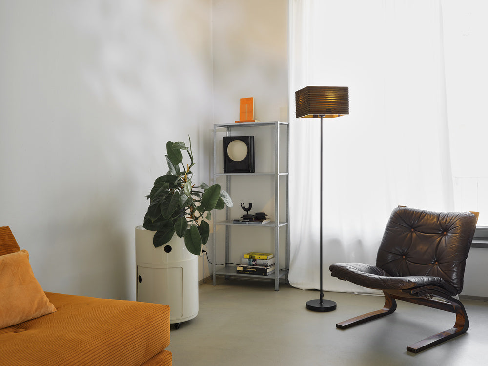 OSRAM-LEDVANCE LED-Stehleuchte 50W br Decor Cardboard Square Floor E27 Br dire