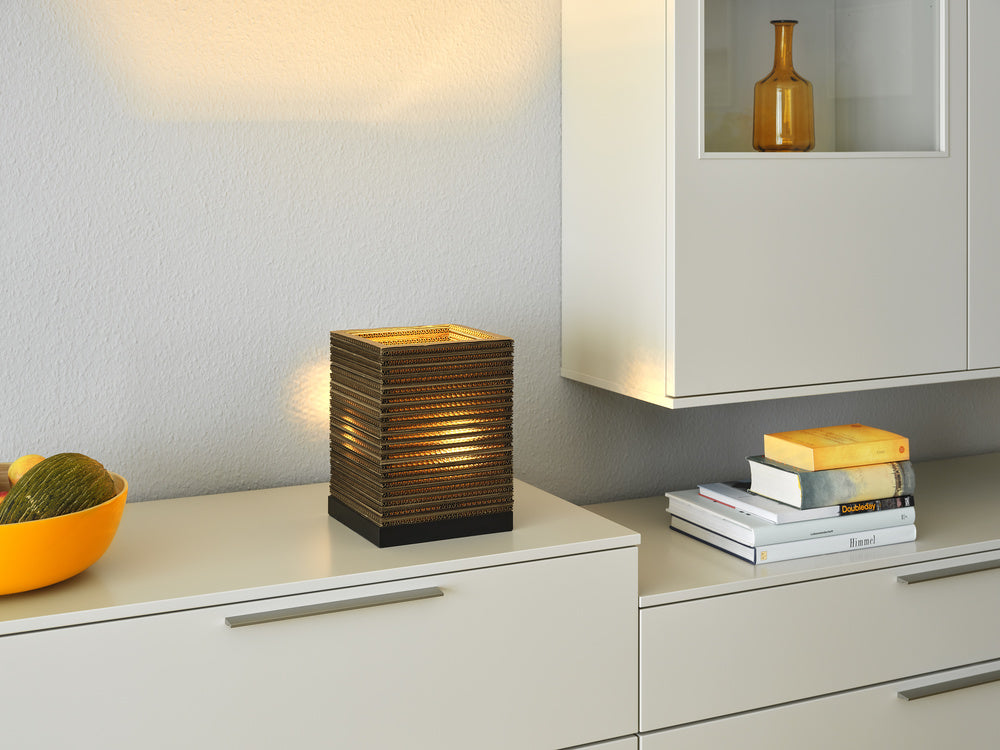 OSRAM-LEDVANCE LED-Wohnraumleuchte 50W Decor Cardboard Square Table E27 Br br