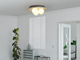 LEDVANCE LED-Anbauleuchte 10W gr Decor Concrete Nest Ceiling 3XG9 Gr