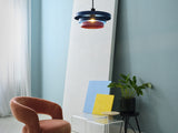LEDVANCE LED-Pendelleuchte 1LED bl E27 Decor Layers Pendant E27 Blue sym IP20